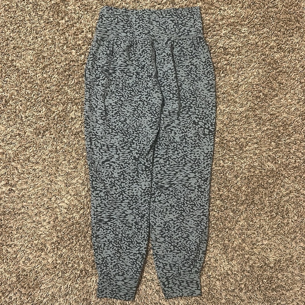 Athleta Salutation Jogger Printed Medium Blue - image 2